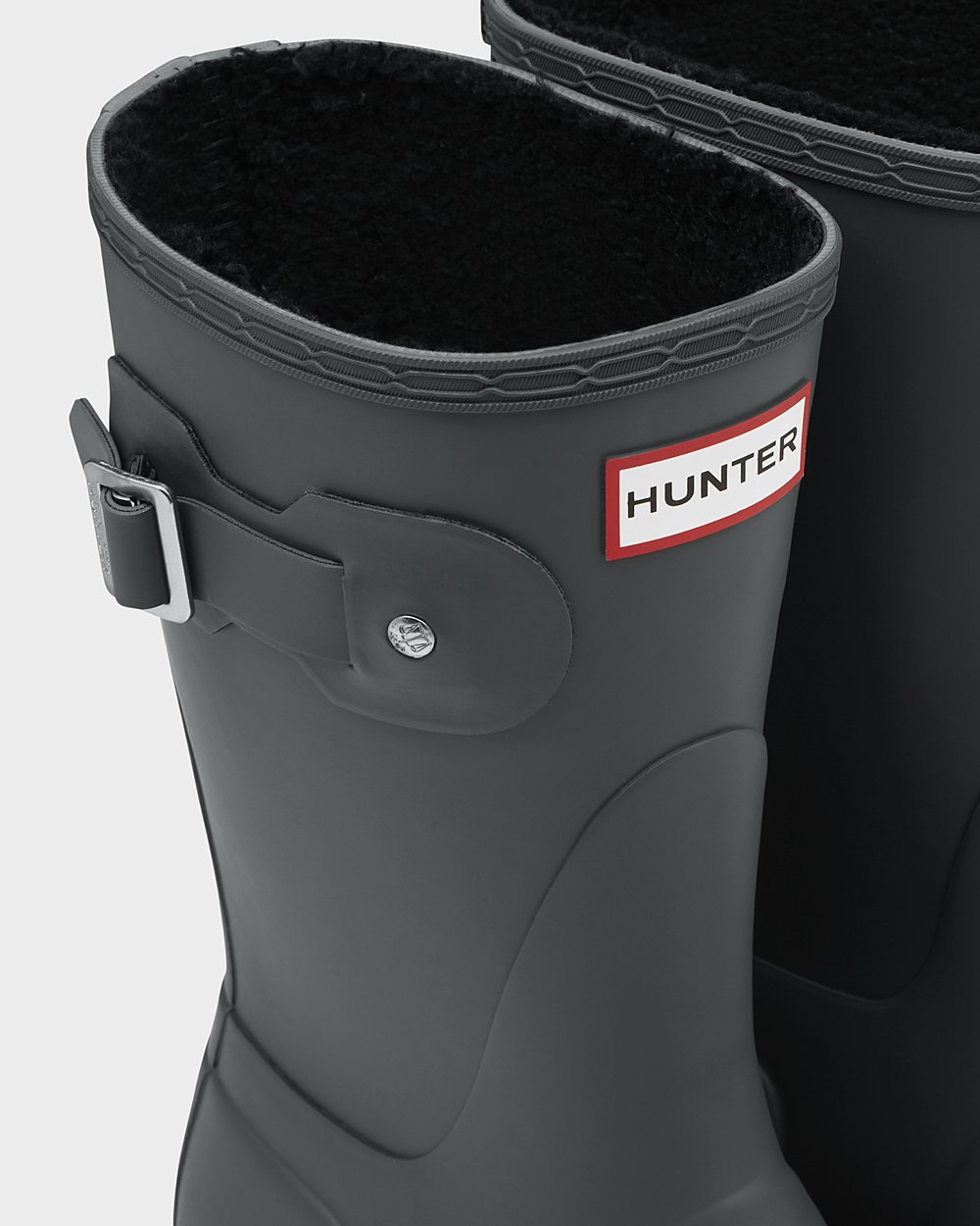 Korte Regenlaarzen Dames - Hunter Original Insulated - Diep Groen - 36KFLTASO